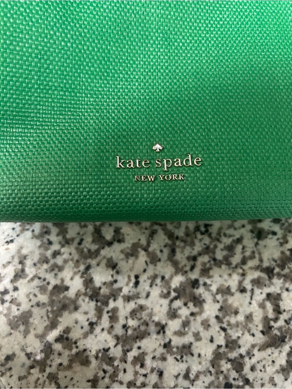 kate spade Green Textured Crossbody Purse with Detachable Strap - Picture 12 of 12